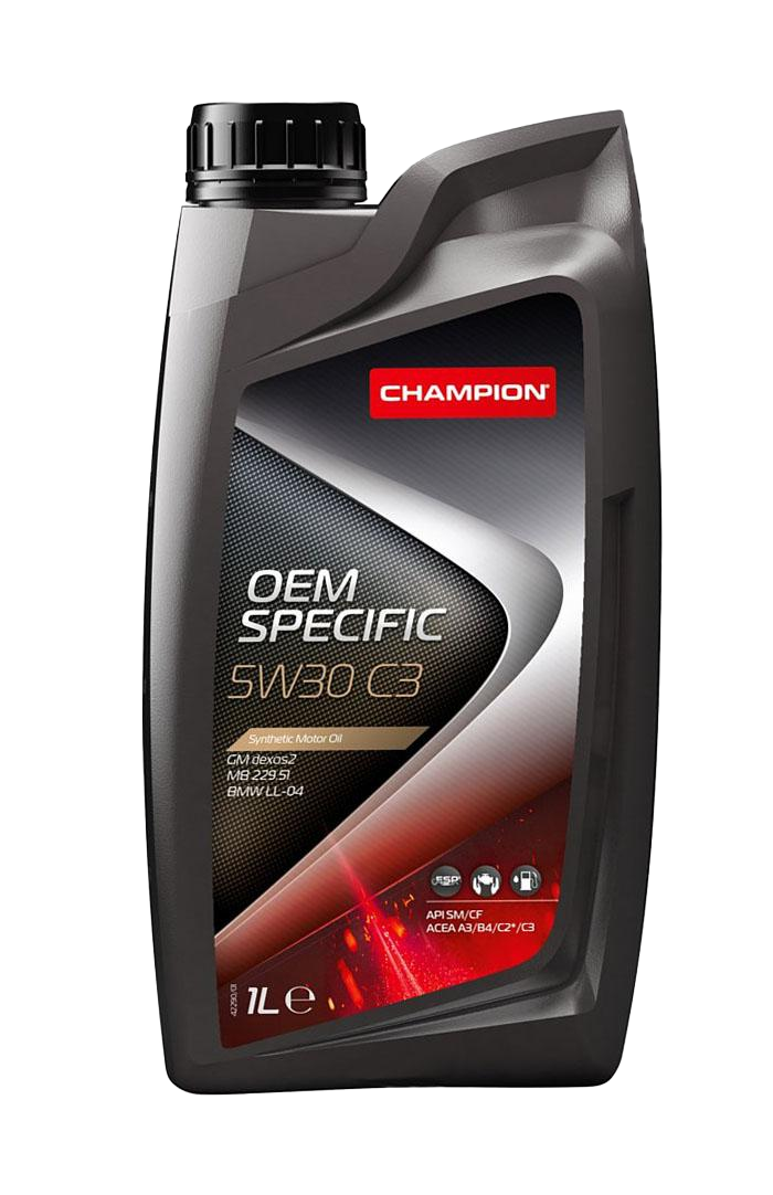 Моторное масло Champion OEM Specific 5W30 C3 RN, 1л